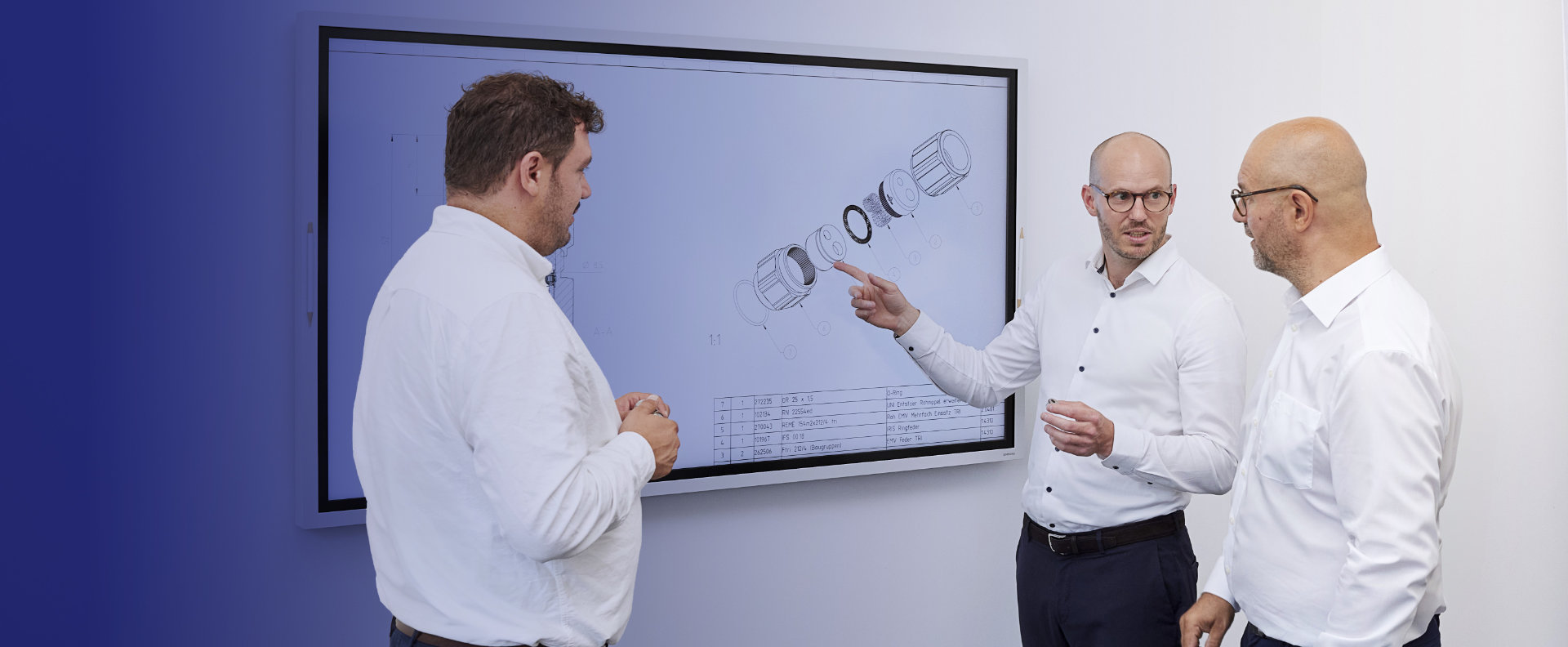 - Persönlich;- Kompetent;- Direkt