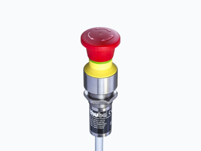 Command signaling device emergency stop button