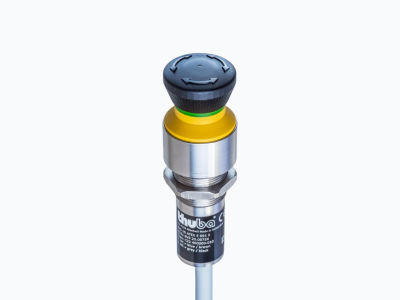 Command signaling device impact button